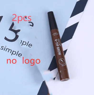 Liquid water eyebrow pencil in grey brown and black shades for natural brow makeup