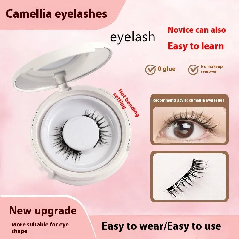 Magnetic suction false eyelashes Little Devil Supernatural Magnet Suit in mink material with white clip