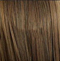 Medium length curly lace front wig with pre-plucked transparent lace frontal in natural black colour