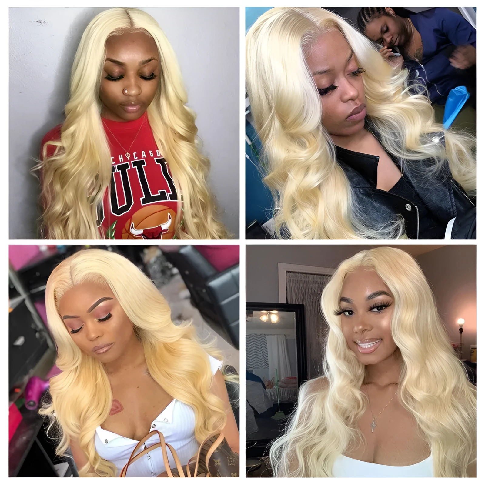 Medium length curly lace front wig with pre-plucked transparent lace frontal in natural black colour
