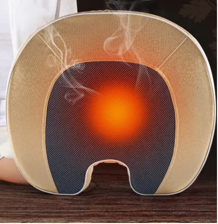 Family warm moxibustion device with high elastic sponge and 7 holes for home use