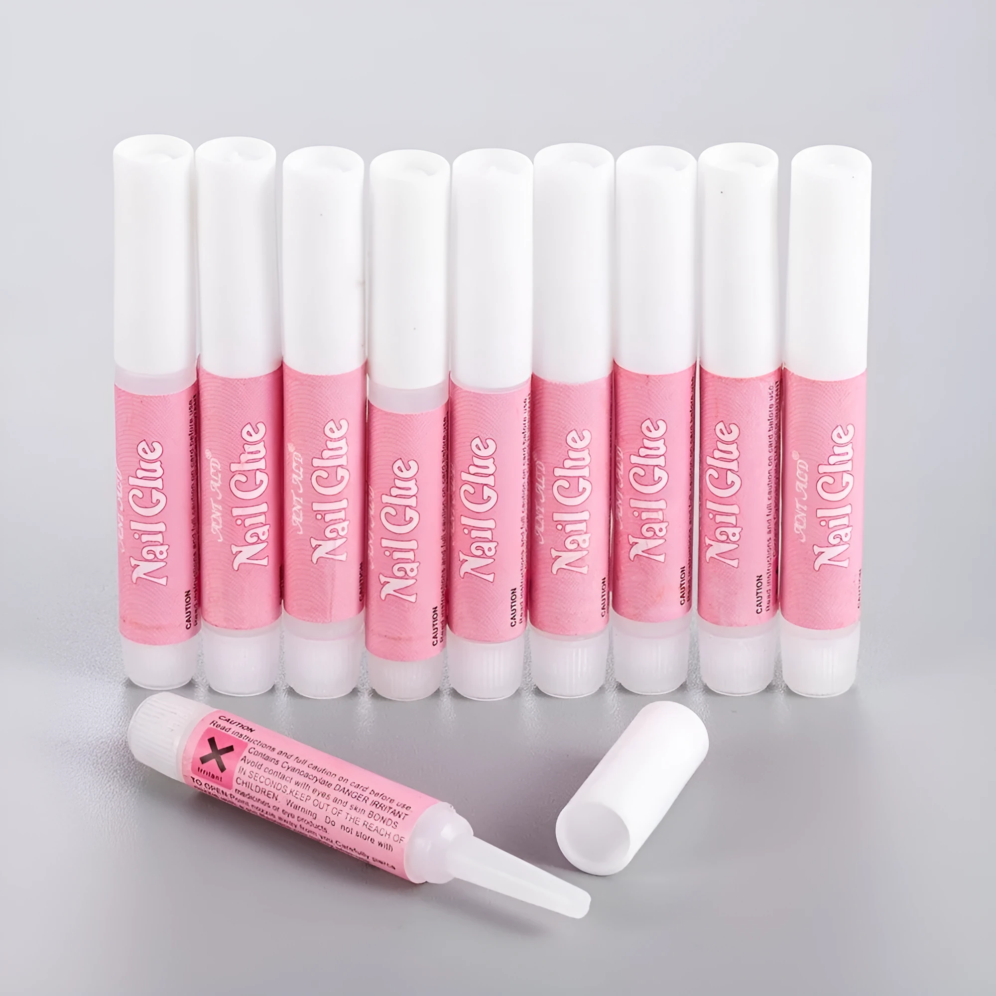 2g nail art glue 10pcs pack for personal use with paste application