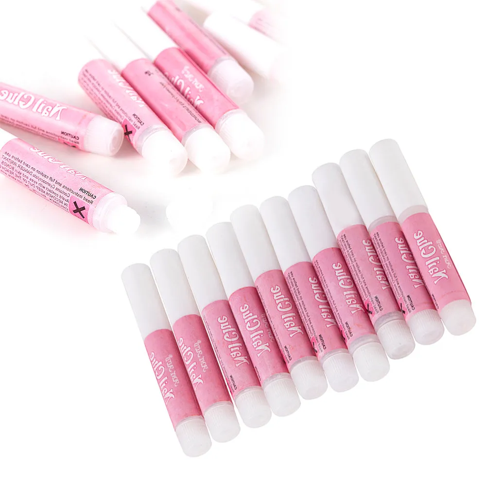 2g nail art glue 10pcs pack for personal use with paste application