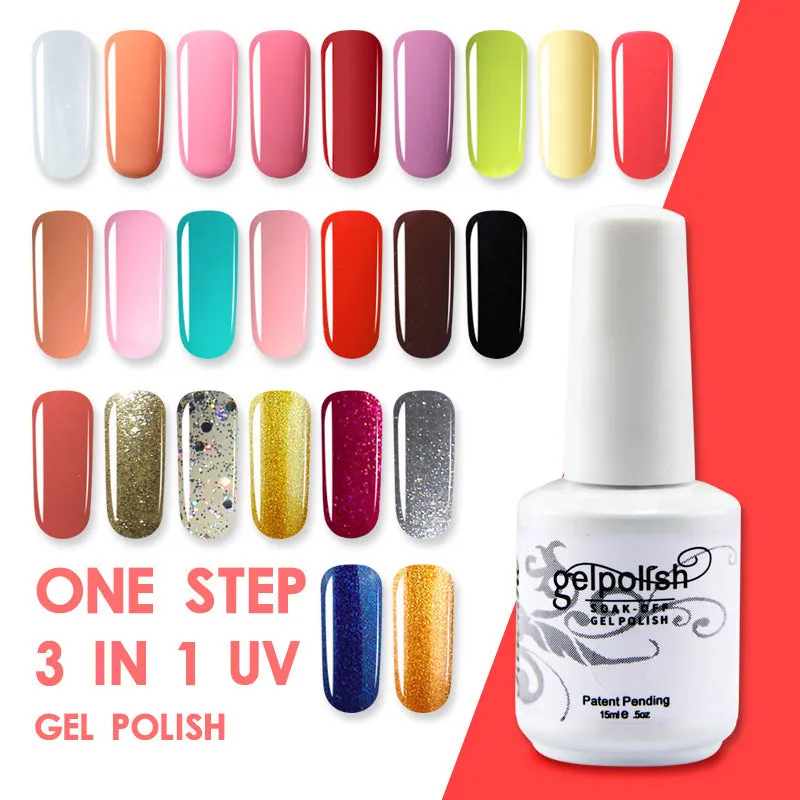 Colloidal nail polish 15ml bottle with natural resin base high gloss finish colour A6038