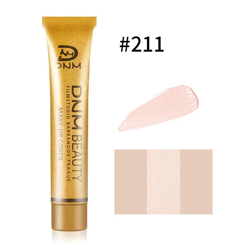 Small gold tube concealer 30g with model options for acne and freckle coverage