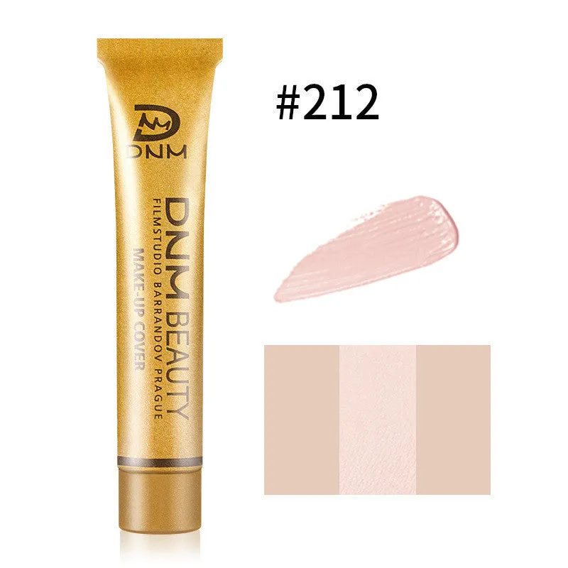 Small gold tube concealer 30g with model options for acne and freckle coverage