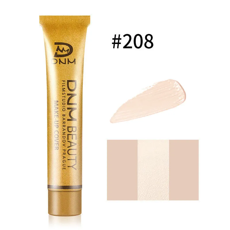 Small gold tube concealer 30g with model options for acne and freckle coverage