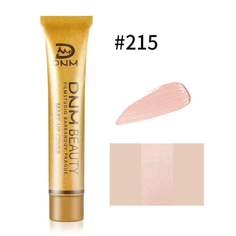 Small gold tube concealer 30g with model options for acne and freckle coverage