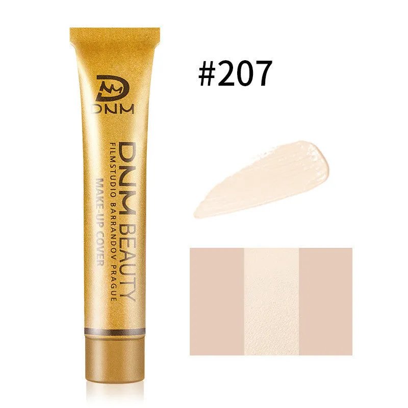 Small gold tube concealer 30g with model options for acne and freckle coverage