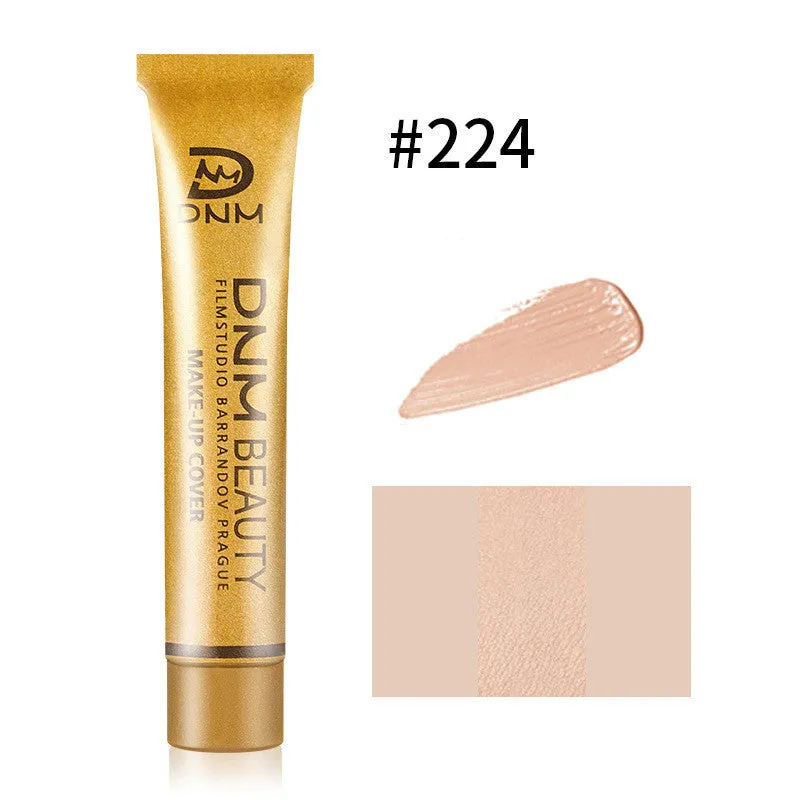 Small gold tube concealer 30g with model options for acne and freckle coverage