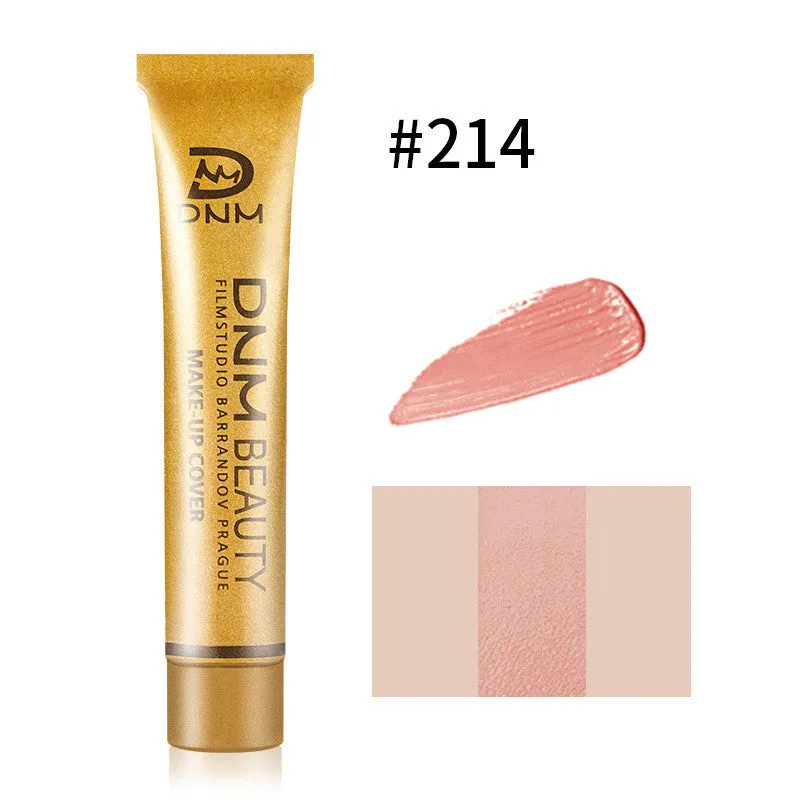 Small gold tube concealer 30g with model options for acne and freckle coverage
