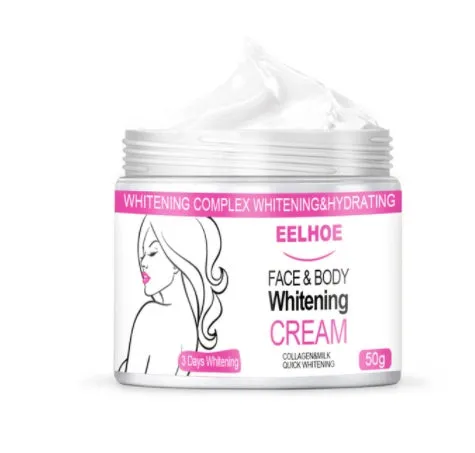 EELHOE collagen body lotion in white tube, 10g size, for brightening and nourishing skin