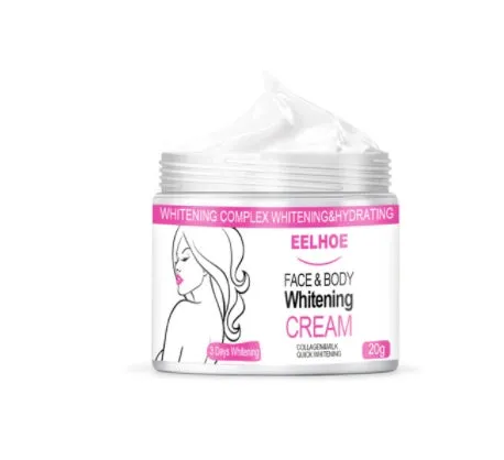 EELHOE collagen body lotion in white tube, 10g size, for brightening and nourishing skin