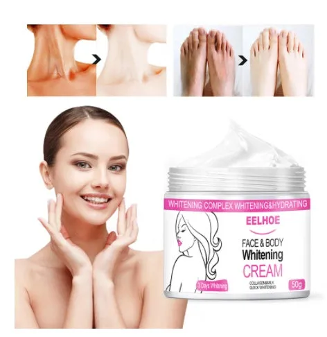 EELHOE collagen body lotion in white tube, 10g size, for brightening and nourishing skin