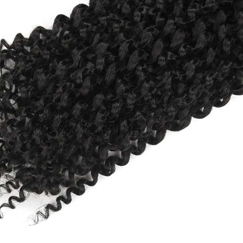 Passion twist crochet braids 18 inch high temperature wire synthetic hair extension spring twist style black colour
