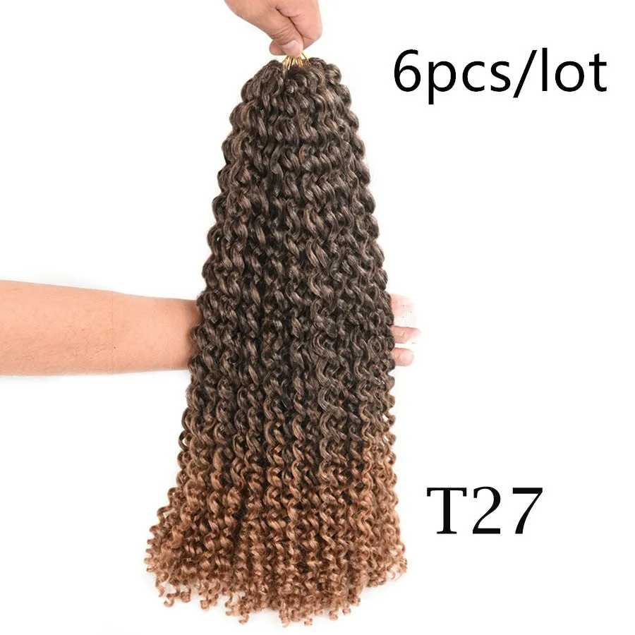 Passion twist crochet braids 18 inch high temperature wire synthetic hair extension spring twist style black colour