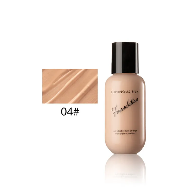 Dual-use waterproof liquid foundation with buildable coverage for face and body