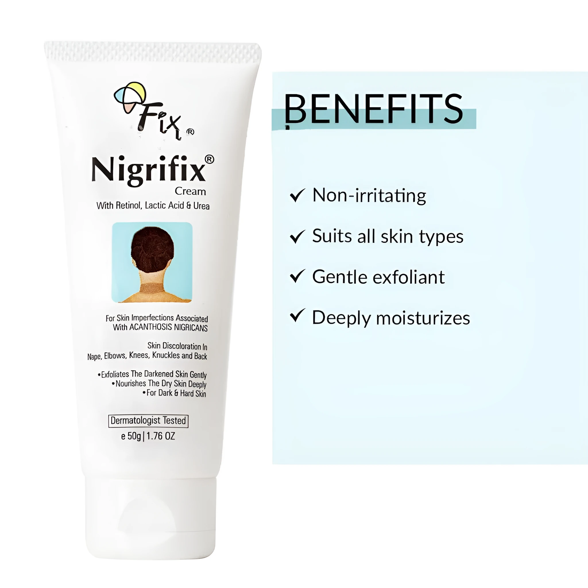 50g skin treatment hose lotion tube for daily moisturising, portable size