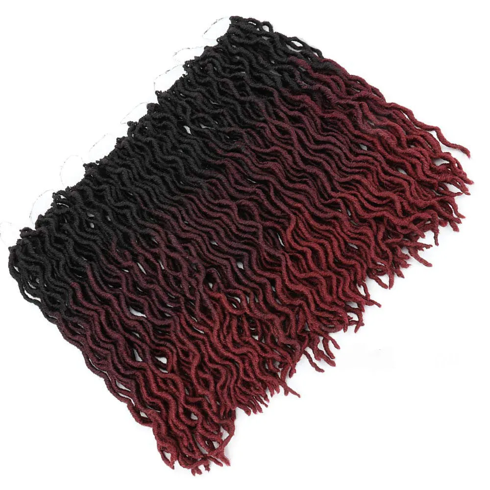 Ombre curly crochet hair extensions synthetic braiding hair high temperature wire medium long length star fashion