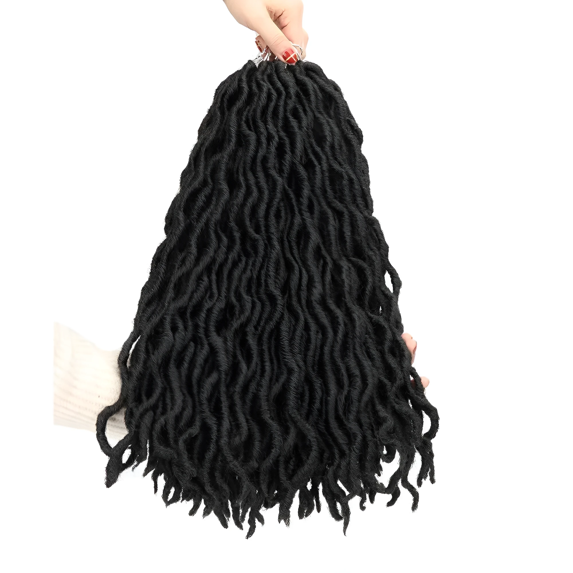 Ombre curly crochet hair extensions synthetic braiding hair high temperature wire medium long length star fashion