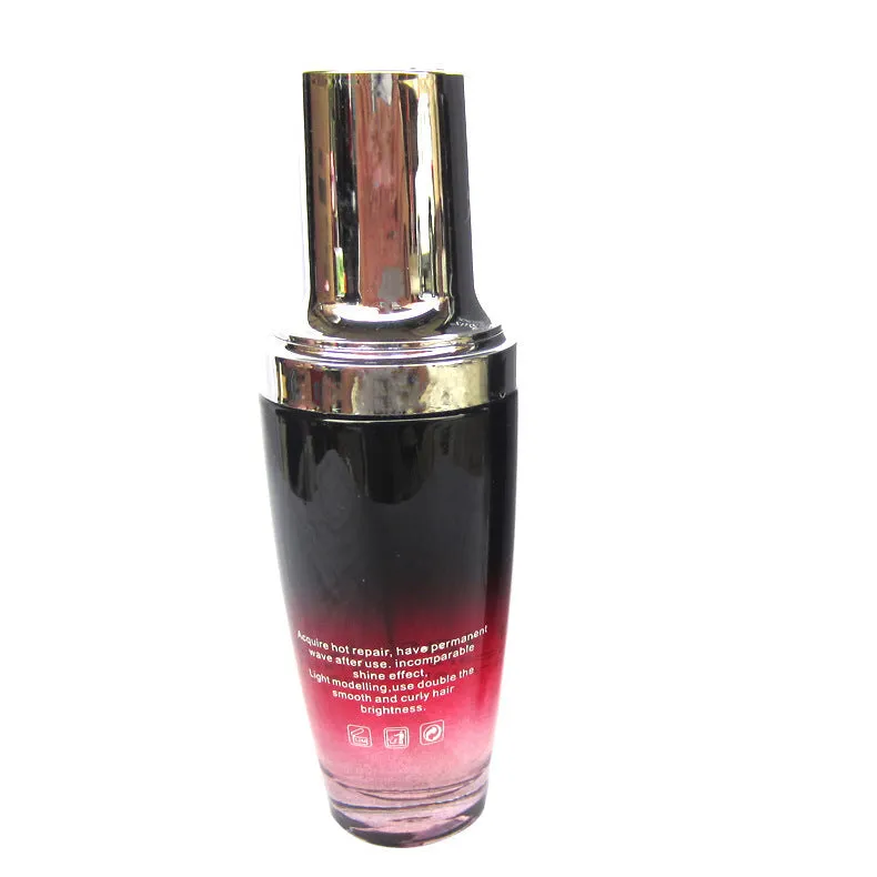 Essential oil hair serum 80ml bottle with heat protection for dry damaged hair