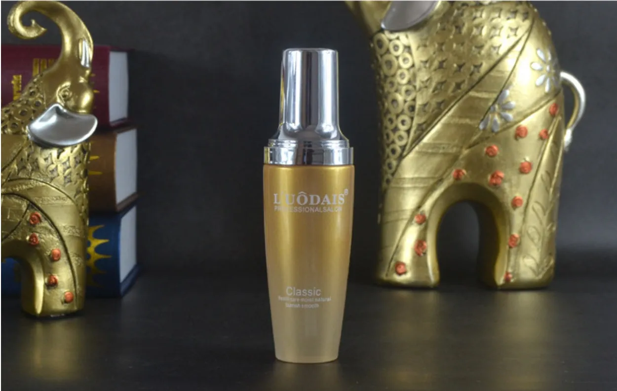 Essential oil hair serum 80ml bottle with heat protection for dry damaged hair