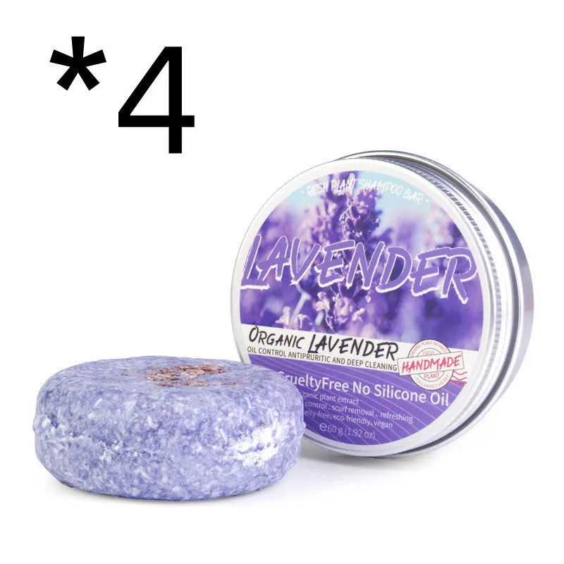 Ginger shampoo soap 60g anti-dandruff bar on a wooden surface