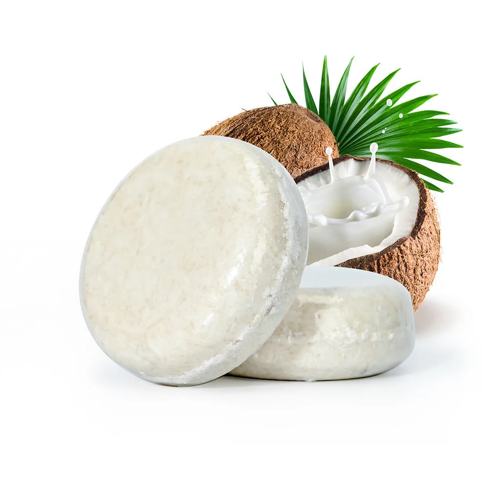 Ginger shampoo soap 60g anti-dandruff bar on a wooden surface