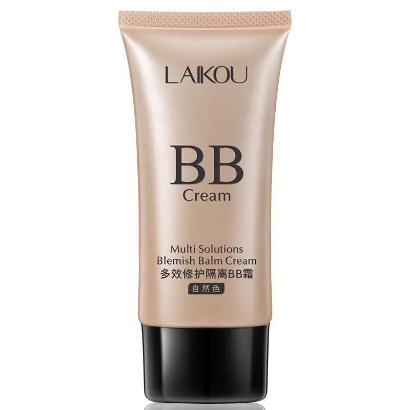 Lycome Repair and Isolate BB Cream liquid foundation in three shades Dark complexion, Ivory, Natural color