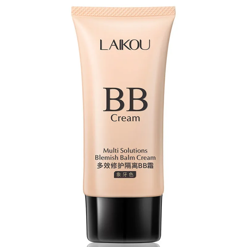 Lycome Repair and Isolate BB Cream liquid foundation in three shades Dark complexion, Ivory, Natural color