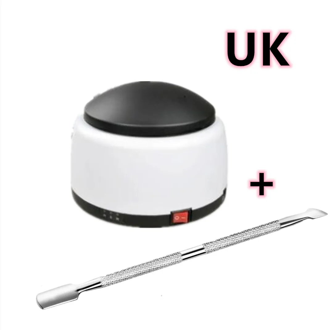 Steam Environmental Unloading Machine for removing nail oil gel, 16 cm PP, black colour