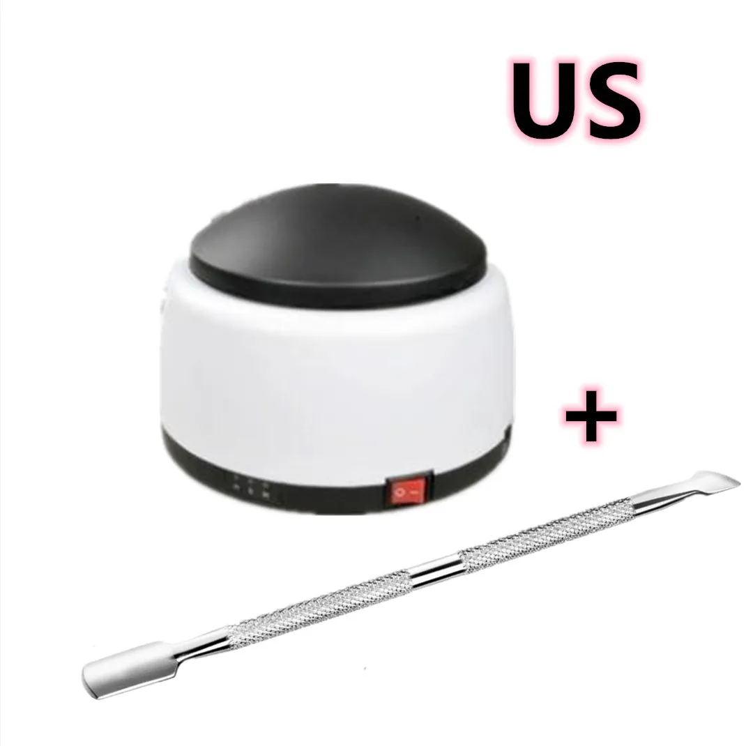 Steam Environmental Unloading Machine for removing nail oil gel, 16 cm PP, black colour
