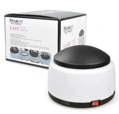 Steam Environmental Unloading Machine for removing nail oil gel, 16 cm PP, black colour