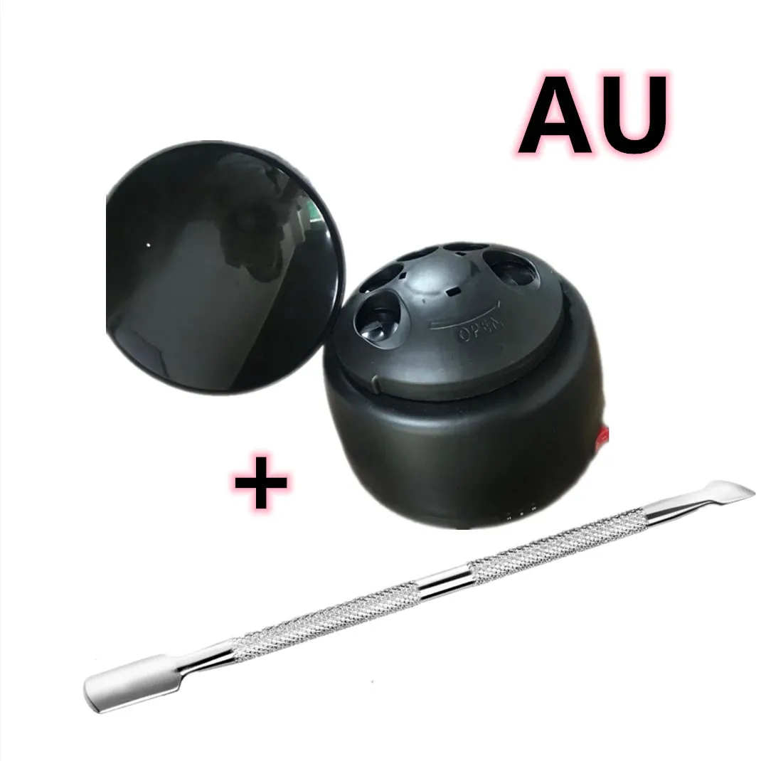 Steam Environmental Unloading Machine for removing nail oil gel, 16 cm PP, black colour