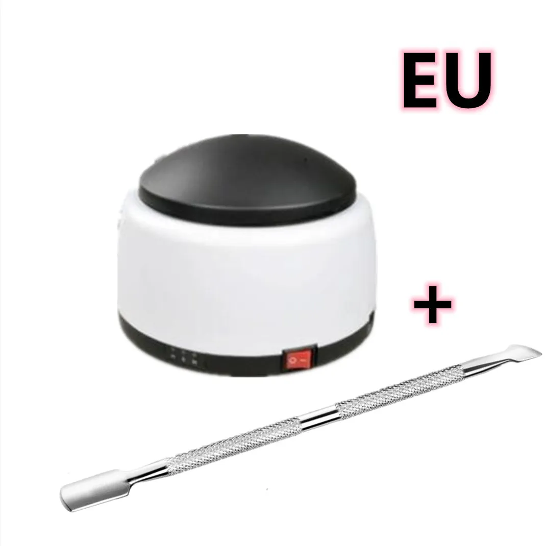 Steam Environmental Unloading Machine for removing nail oil gel, 16 cm PP, black colour