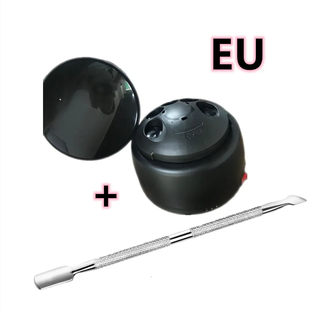 Steam Environmental Unloading Machine for removing nail oil gel, 16 cm PP, black colour