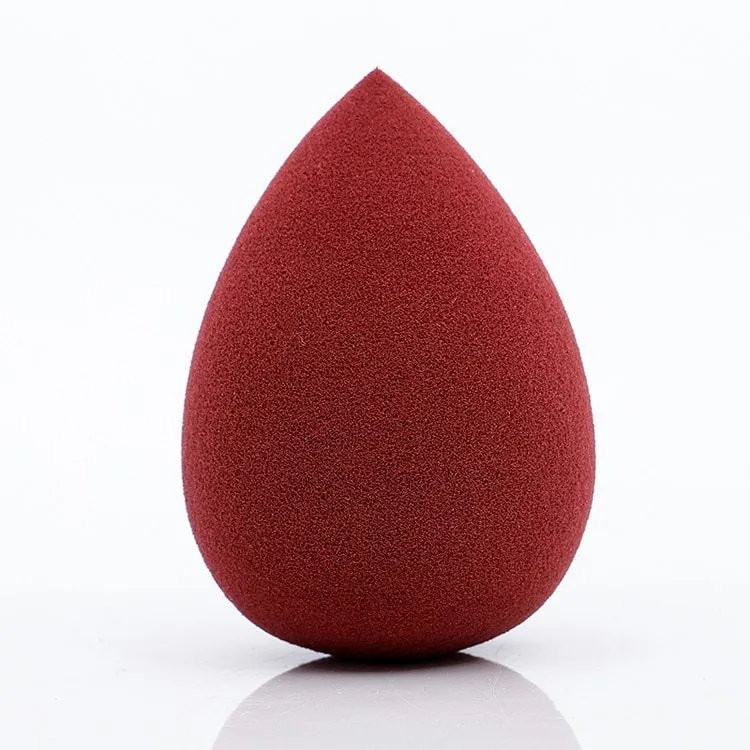 Beauty makeup sponge drops natural sponge powder puff 52x35mm in pink colour