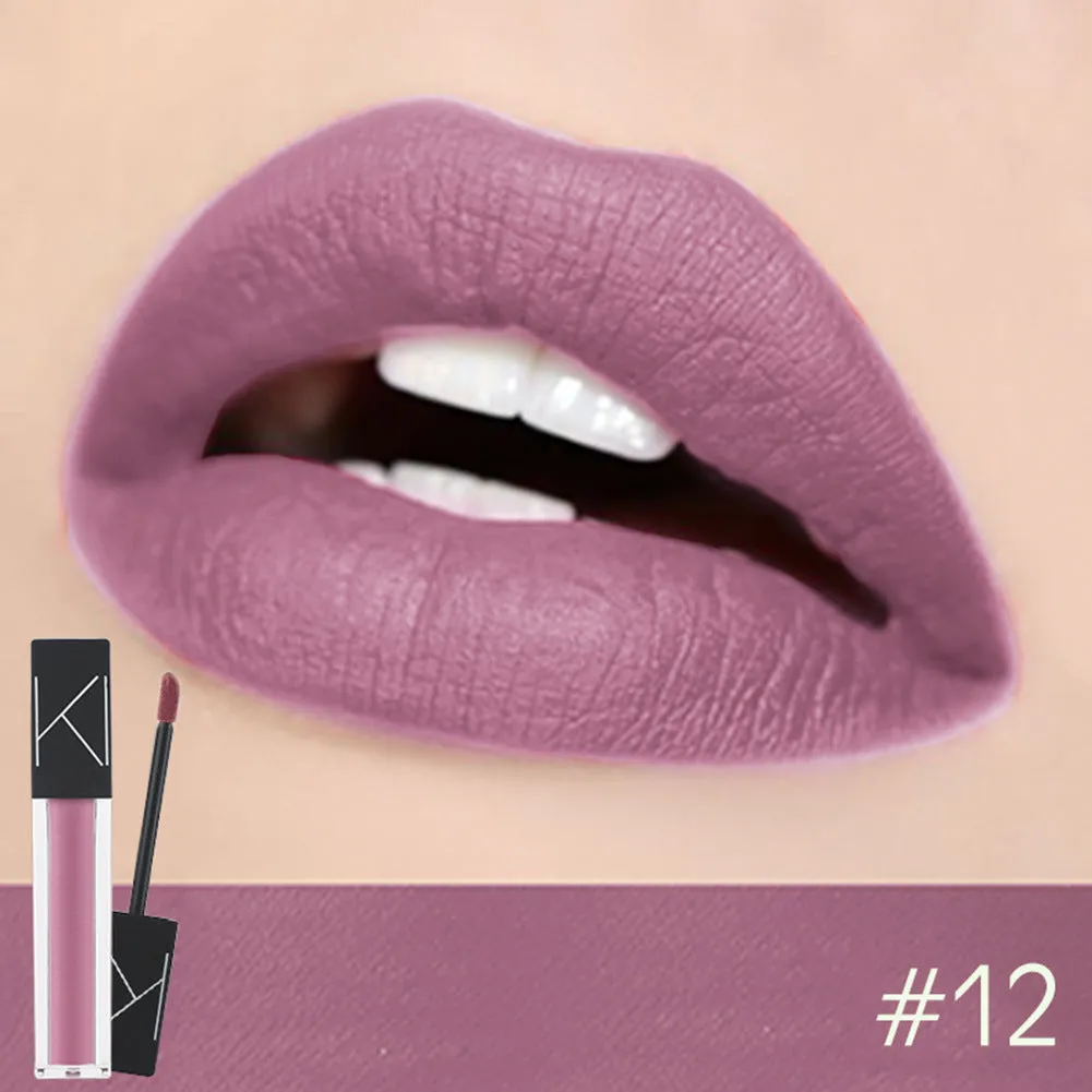 KIMUSE matte liquid lipstick tube with waterproof long lasting formula 5.7ml