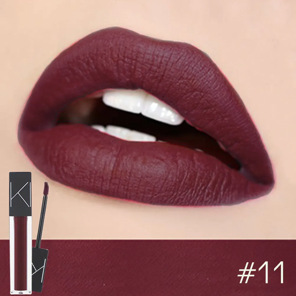 KIMUSE matte liquid lipstick tube with waterproof long lasting formula 5.7ml
