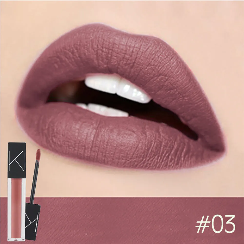 KIMUSE matte liquid lipstick tube with waterproof long lasting formula 5.7ml