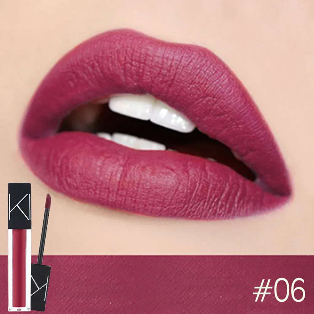 KIMUSE matte liquid lipstick tube with waterproof long lasting formula 5.7ml