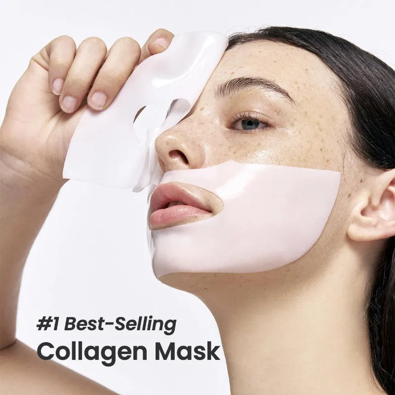 Deep Collagen Overnight Mask sheet mask with low molecular weight collagen for firming and hydrating skin, 34g