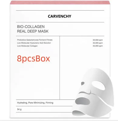 Deep Collagen Overnight Mask sheet mask with low molecular weight collagen for firming and hydrating skin, 34g
