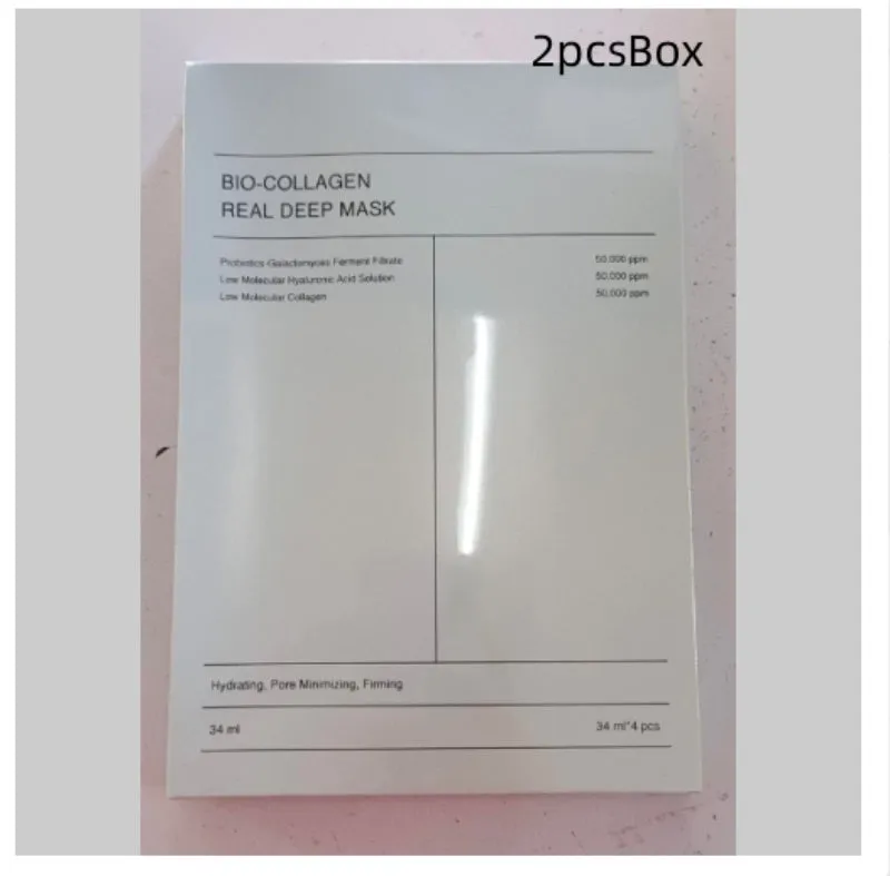 Deep Collagen Overnight Mask sheet mask with low molecular weight collagen for firming and hydrating skin, 34g
