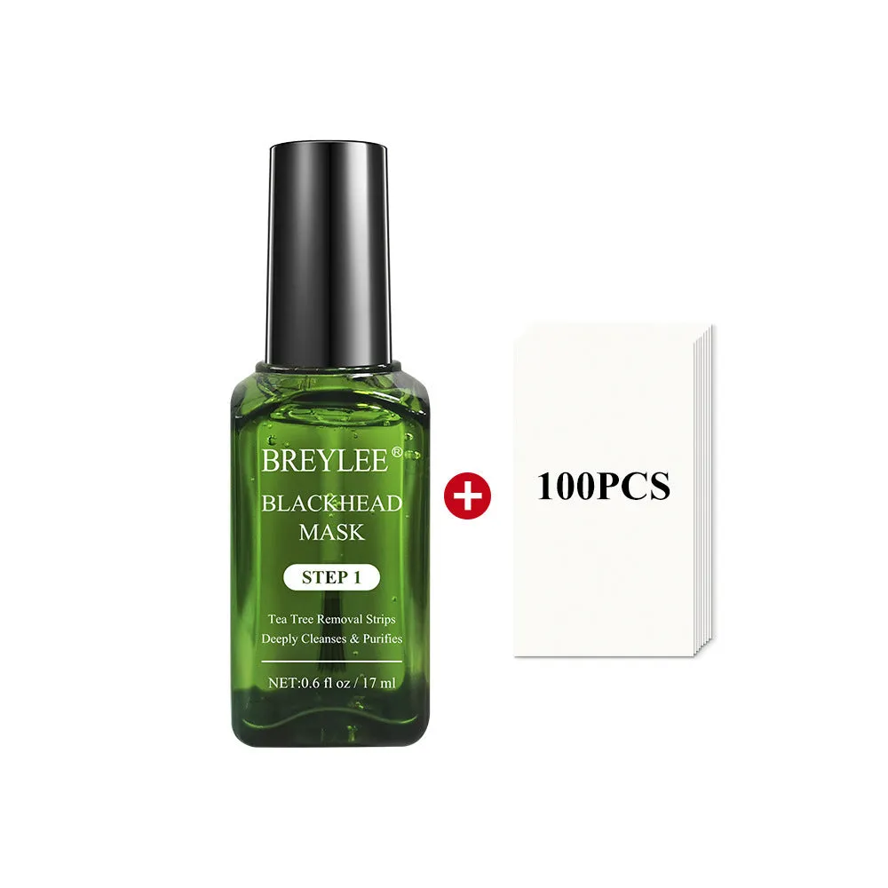 BREYLEE tea tree pore shrinking serum 17ml bottle for oil control face serum