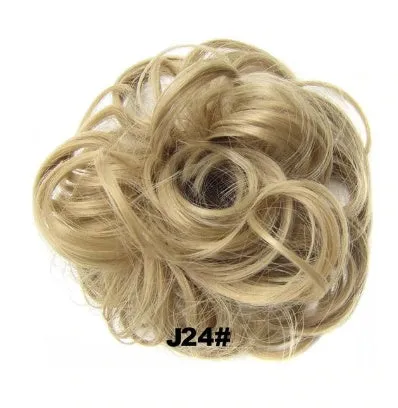 Hair ring adjustable wig band in burgundy colour on white background