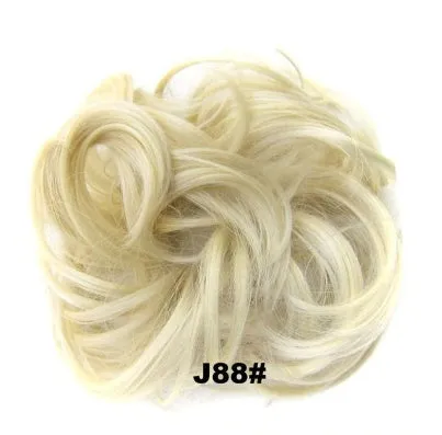 Hair ring adjustable wig band in burgundy colour on white background