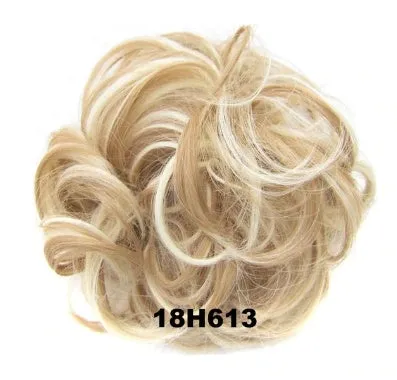Hair ring adjustable wig band in burgundy colour on white background