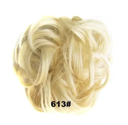 Hair ring adjustable wig band in burgundy colour on white background