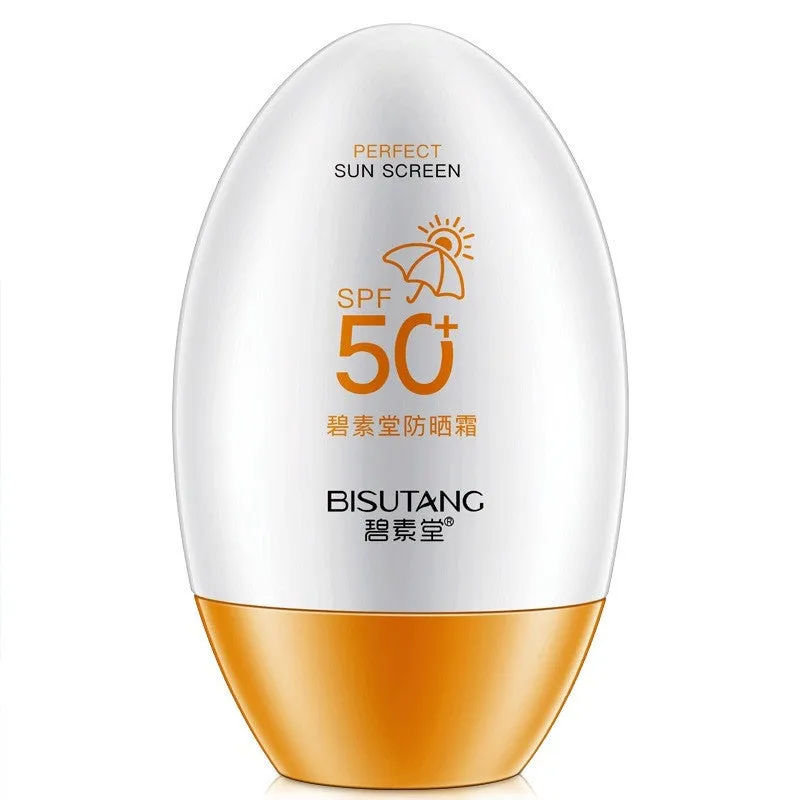 Bisutang SPF50 sunscreen 55ml white tube for face and body moisturising non-greasy